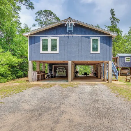 Riverfront Milton Cabin w/ Boat Ramp & Dock!