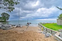Lake Huron House w/ Grill + Beach Access! - 3-Star
