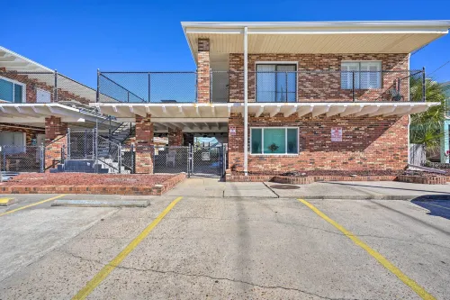 Steps to Public Beach Panama City Condo with Pool