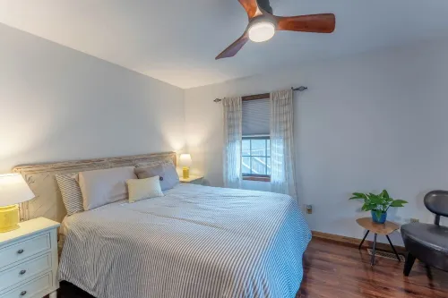 Rustic charm with modern amenities, ensuring a comfortable and memorable stay.