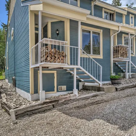 Cozy Cloudcroft Townhome ~ 1 Mi to Burro Ave! Hotels in Cloudcroft