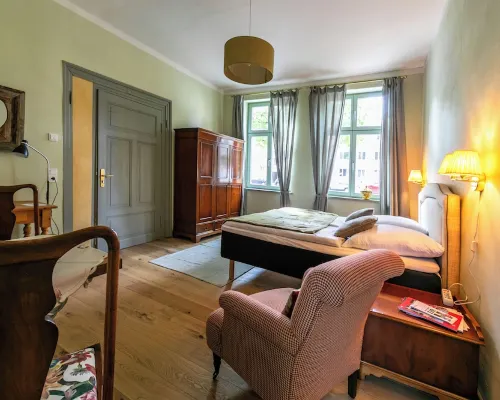 Stylish accommodation in a monument in the heart of Halberstadt's old town Hotels in Halberstadt