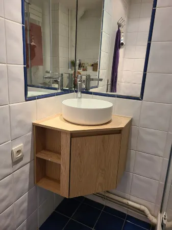 Quiet, cosy apartment 2 minutes from the metro, near the Ourcq canal and the Philharmonie. Отели в г. Пантен