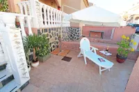 Bungalow with terrace, pool and sea views