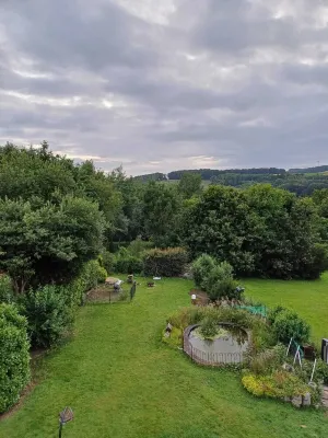 Möhne vacation apartment / view / 4 people / close to the lake