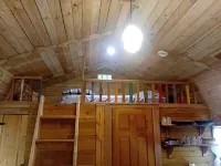"Laurentius" cozy one room cabin on a Koi Pond