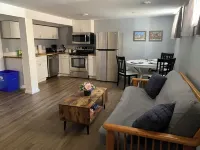 Your private suite awaits.Half a block from Gryro park. Quite safe area! Hotels in Trail