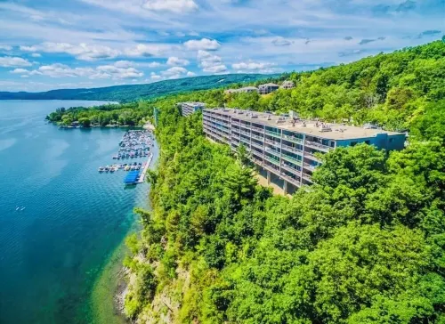 Waterfront two story condo