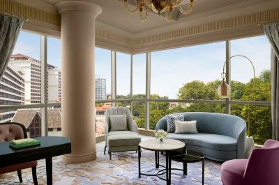 キャロラインアスター、スイート、1キング、ボタニカルビュー セントレジス・シンガポール（ステイケーション可）の写真