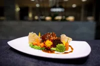 Hotel Platzhirsch - 早餐