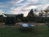 Villa with pool in front of Es Trenc