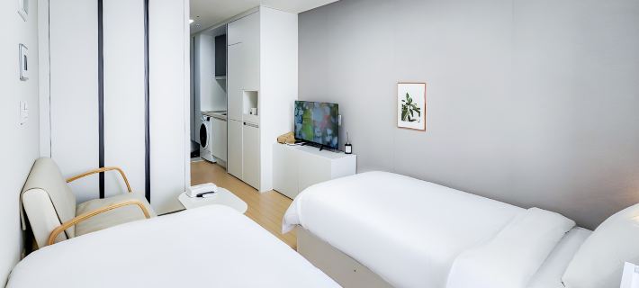 Chuncheon Bella Residence 春川市のホテル