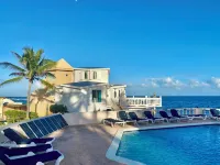 Oceanfront 2 Bedroom Villa in Guana Bay Sint Maarten; Ocnfrt Deck Hotels in Guana Bay