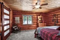 Family Log Cabin - Lake, Golf, Pool, Hike, Ski-Atv & Game Room - Northwoods WI