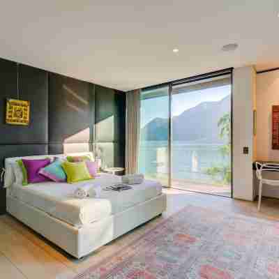 Maison Sur l'Eau - Lugano Villa with View Terrace Rooms