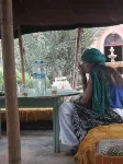 Auberge Jnane Dar Diafa se Trouve au Centre de Tamegrouteface de la Bibiotheque