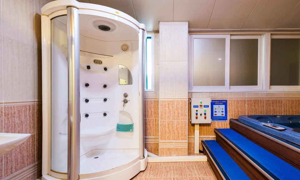 청도용암온천 전경