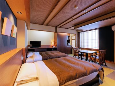 バス付きツイン、山の景色 伊香保温泉　和心の宿 大森の写真