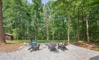 Amherst Vacation Rental with Fire Pit and EV Charger