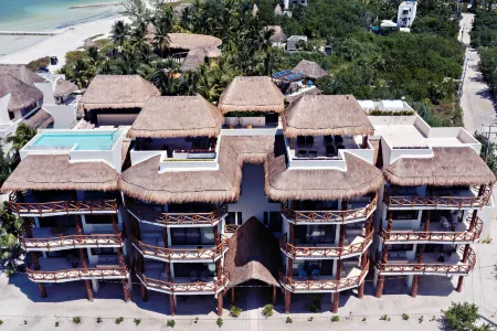 Casa Astral Eco Luxury Holbox Island - Sunset and Ocean View with Rooftop Pool