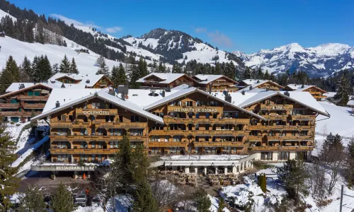 Golfhotel les Hauts de Gstaad & Spa