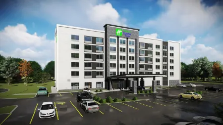 Holiday Inn Express & Suites Aurora Отели рядом с достопримечательностью «Орора Коммьюнити Арборетум»