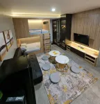 Apartemen studio 5 m² dengan 1 kamar mandi pribadi di Pasteur Hotel di Sukajadi