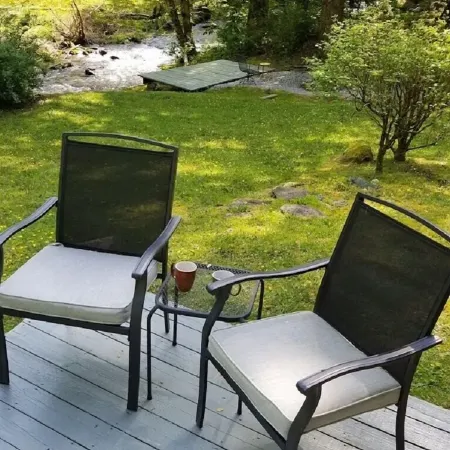 Quaint, peaceful, & creekside!  Alarka Peaceful Creek Cabin - Bryson City