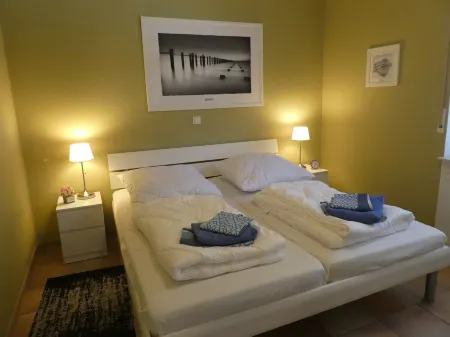 Norderney vacation apartment with large garden near the beach and harbor