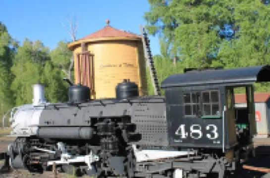 Downtown Main St.  Views of the Cumbres pass. Walk to the train, shops & dining.