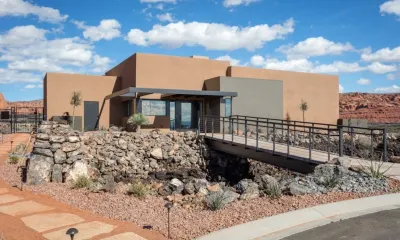 Stunning Snow Canyon Views from this Private Location in High End Community