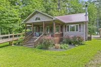 Quiet Lake Front Home with Private Shoreline - 4-Star