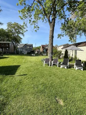 Wide Open Lake Views and Large Flat Front Yard Hotels near BP Pantry 41 Pewaukee Lake