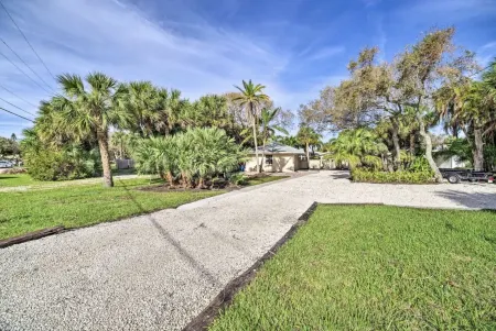 Private Oasis at the Beach with HEATED Pool, Dock and Boat…..Dolphin paradise!