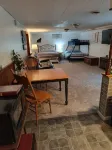 Beautiful cabin situated on wooded land with nice yard clearing and small stream - Wifi