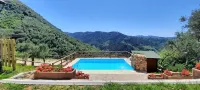 Mild hills Villa, on the Tuscany coast with brand new panoramic private pool
