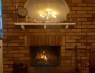 One bedroom, indoor fireplace. Right beside beach.