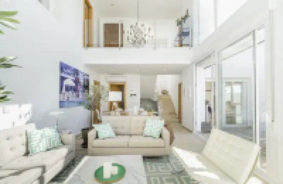 Modern villa with heated swimming pool and breathtaking view