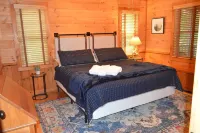 Cozy Cabin for 4 with 2 King beds, 2 full baths, 2 fireplaces and upscale Decor!