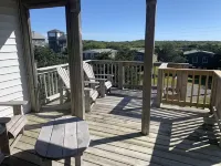 Frisco Beach House! 4 Lots Back, Ocean Views, 10% Discount 7 Nights & Monthly