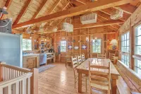 Sunset House: Rustic Maine Cottage Perched High Above Fishing Village with Harbor Views