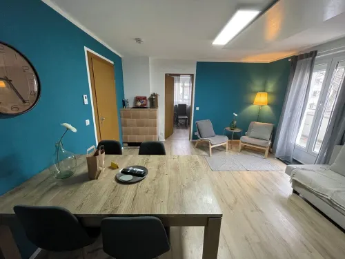 Komfortable Ferienwohnung für Familien und Reisegruppen Stadtmitte Neu-ulm Hotels in Neu-Ulm