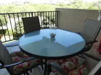 Large Private Lanai with Ocean View