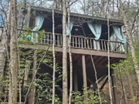 Romantic Treehouse/ 20 minutes from Helen