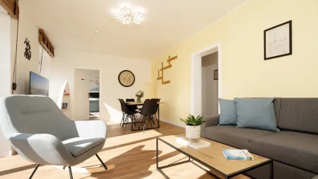 Captains Quarters 2 - Strandnahe Traumhafte Ferienwohnung im Maritimen Flair