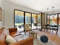 Modern Lodge with Wood Stove Near Almelo