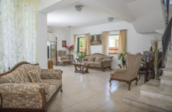 Villa Charianna Large Private Pool Walk to Beach Sea Views A C Wifi Car Not Required Eco-Frie - 1985