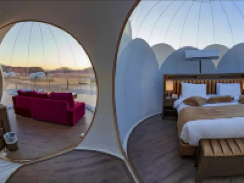 Wadi Rum Bubble Luxotel Hotels in Quairah District