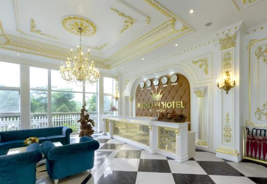 Phuong Anh 1 Hotel의 모던한 로비 사진