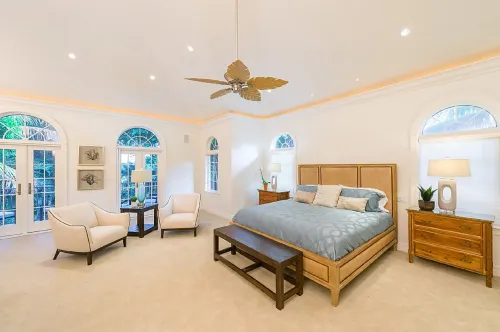 Waterfront Pink House with Private Dock & Pool